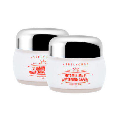 Shocking Vitamin Milk Whitening Cream 1+1 Tone-Up + Dark Spot + Freckle Care / VitaMilk Toning