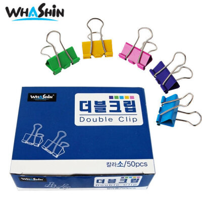 Double creep cow 50 pcs  Color clip office supplies Office supplies