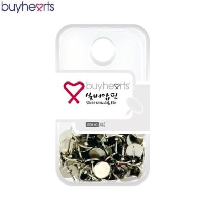 Silver Pressure Pin Tack Clip Clamp Office Supplies Stationery Creep SS1200