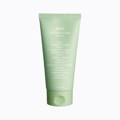 Abib/Acne/Foam Cleanser/Houttuynia Cordata/Foam/150ml