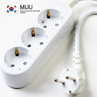 Korean/Multi Plugs/1.5M/Home/Office/Industrial/Electricity/Safety/Adapter/Home Electronic Appliances