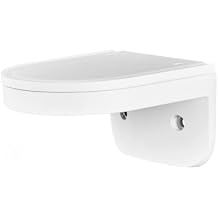 HANWHA TECHWIN SBP-137WMW1 Wall Mount for Dome Cameras, Bracket, White.