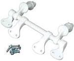Master Plumber 224-410 MP Toilet Seat Hinge, White