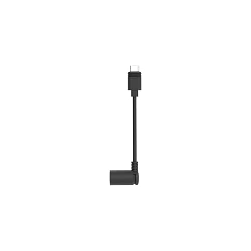 Ring Barrel Plug to USB-C Adapter for USB-C Cameras and Barrel Plug Solar Panels - Black I For Solar Panel (1st Gen), Super Solar Panel, Stick Up Cam Pro, Spotlight Cam Plus, Spotlight Cam Pro