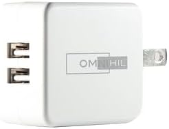 [UL Listed] OMNIHIL Wall Charger+10FT-USB-A-to-C Cable Compatible with Whoop - 4.0 Health and Fitness Tracker