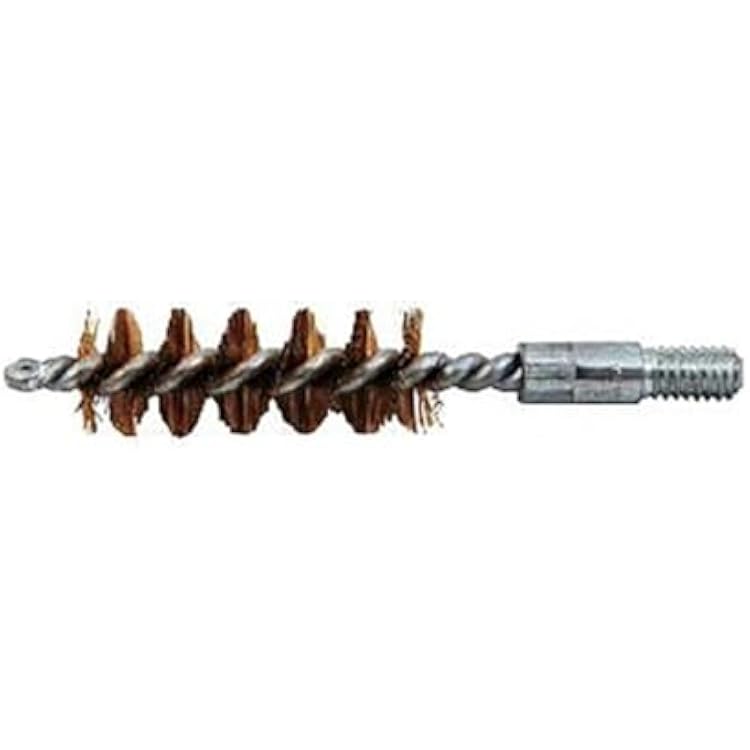 BIRCHWOOD CASEY Bronze Bristles Bore Brush | Durable Versatile Gun Maintenance Cleaning Scrubbing Tool | Fits 2646.5 Mm Gun