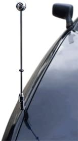 Americas & Americas Chrome Z-Mount Diplomat Car Flag Pole