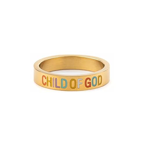 Elevated Faith Gold Child of God Ring