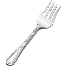 Wallace Continental Bead 18/10 Stainless Steel Cold Meat Fork, Silver