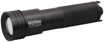 Bigblue AL 1300 Lumen Wide Beam Dive Light with Tail Switch