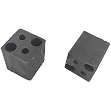 20x20 Square Tube Corner Code Connection Plastic Black Straight-Through Pipe Connector