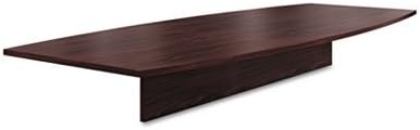 Preside Boat-Shaped Conference Table Top, 120w x 48d, Mahogany