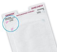 PT# -2 Sure-Check Sterile Pouches 2.25x4 200/Bx by, Crosstex International