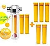 UBS VFS-f+vcf-05 Luxury Vita-Fresh Shower Filter with 7 Vitamin C Cartridge