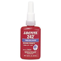 242 Medium-Strength Threadlocker 50 Ml Blue
