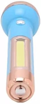 Shopping24Mart JY-Super 1+2W Strong LED COB Light with 2 Mode Action with 8hrs Continuous Working Power (1800mAh) Aluminium Reflector with Micro Halogeno Technology