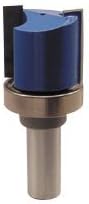 WL-1406 Top Bearing Pattern Router Bit 1/2-Inch Shank, 1-1/8-Inch Cutting Diameter, 1-Inch Cutting Length With 1-1/8-Inch Bearing