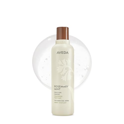 Aveda Rosemary Mint Purifying Shampoo | Clarifying Shampoo | Gently Removes Buildup, Adds Shine | For Normal to Oily Hair, Fine to Medium Hair | Invigorating Aroma| 97% Naturally Derived