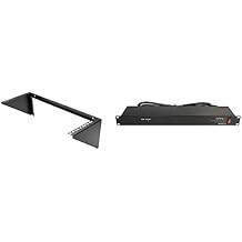 Wall Mount Rack and Power Accessories Bundle for Networking Equipment