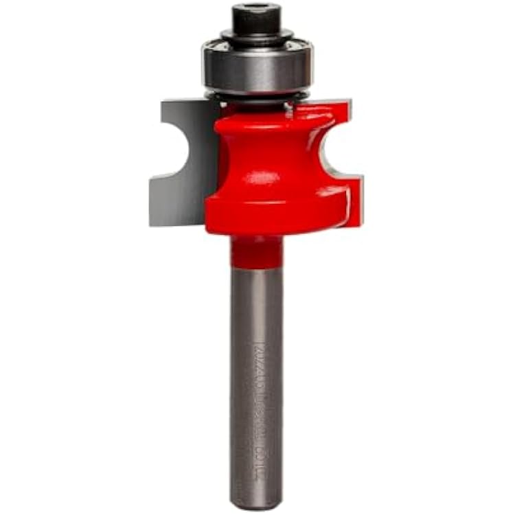 Freud 80-102: 18 Radius Traditional Beading Bit with 14 Shank, Perma-shield Coating Red