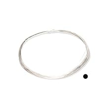 16 Gauge, 925 Sterling Silver Wire (Round) Dead Soft Made in USA - 1FT by CRAFT WIRE
