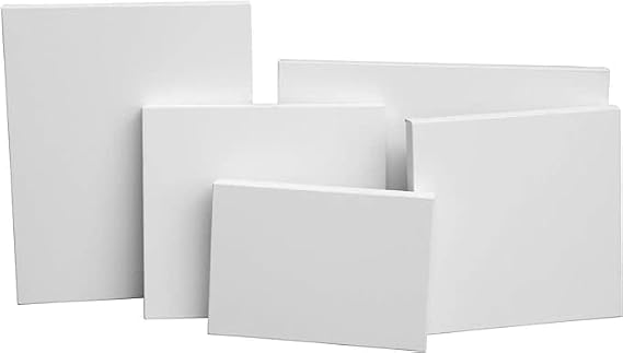 Gallery Wrapped Stretched Art Canvas, 1.5" Deep Profile (16x20)