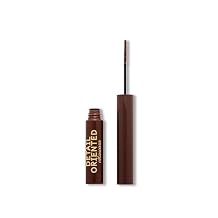 Winky Lux Detail Oriented Mascara Micro Spoolie Tightline Mascara for Inner & Lower Lashes, Lengthening & Volumizing, Buildable Curling Formula, Chocolate Brown
