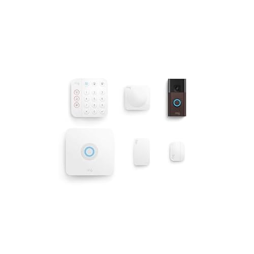 Ring Alarm 5-Piece Kit with Ring Battery Doorbell