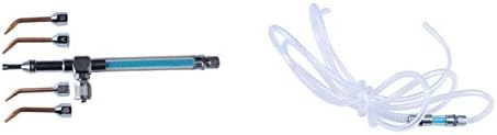 Universal Oxy hydrogen Gas Torch Flame Generator with 4 Copper Nozzles+ Flash back Arrestor for 30-150L/H HHO Polishing Welding Machine