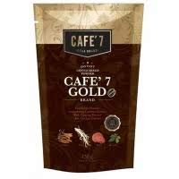 1 Pack (15g x10 sachets) Cafe 7 Gold Instant Coffee Mixed Powder 3 in 1 ; By Taweekoon