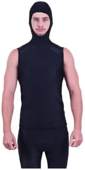 Sharkskin Chillproof Men's Hooded Vest Medium Black