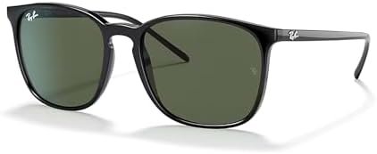 Ray-Ban RB4387 Square Sunglasses for Men for Women BUNDLE with ACCESSORY EYEWEAR KIT