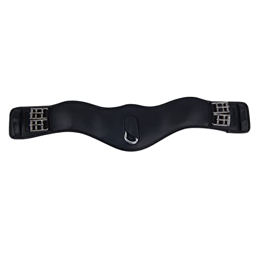 Collegiate Anatomic Dressage Girth, Black, 32