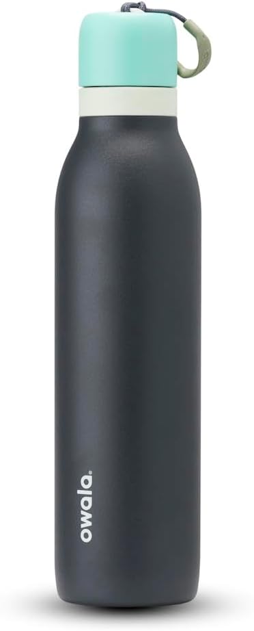 Owala FreeSip Twist Stainless Steel Water Bottle, 710ml, Foggy Tide