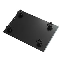 Bisley Caster Base for MultiDrawer Cabinet, for Use with 6, 8, + 10 Drawer Units, 4 Freely Rotating Wheels, Powder-Coated Steel, Adds 1" Height