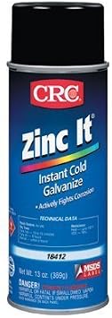 CRC Zinc-It Cold Galvanized Coating, 13-oz.