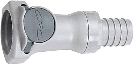 Coupler, Polypropylene, Gray, Push In - HFC17612