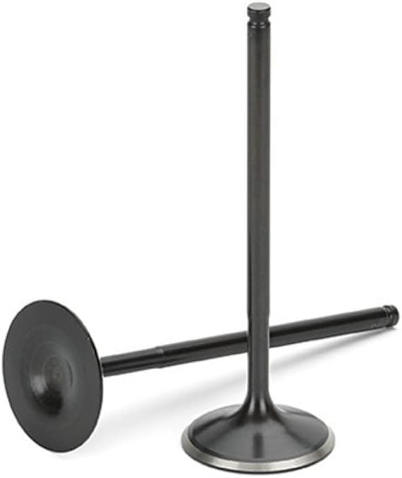 Supertech Intake Valve For Nissan Black Nitrided +1mm Oversize Set of 12 | NIVN-1032-12