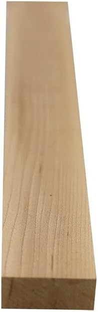 Exotic Wood Zone | Combo Pack 10, Hard Maple Lumber/Cutting board | 3/4 x 2 x 24