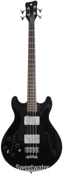 Warwick RockBass Star Bass 4-string Left-handed Hollowbody Electric Bass - Black