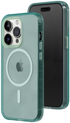 RhinoShield JellyTint Transparent Protective Case Compatible with MagSafe for [iPhone 14 Pro Max] | Superior Magnetic Force, Exceeds Military Drop Standards, Scratch Resistant, Shockproof-Moody Green