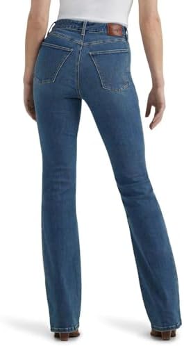 Wrangler Womens Bespoke Ada High Rise Bootcut Jeans