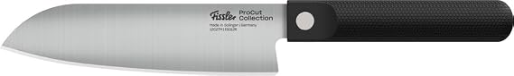 Fissler Procut/Premium Santoku Knife (17 cm) All-Purpose Kitchen Knife Hand-Ground Stainless Steel Blade Made in Germany Herb Chopping Knife Ergonomic