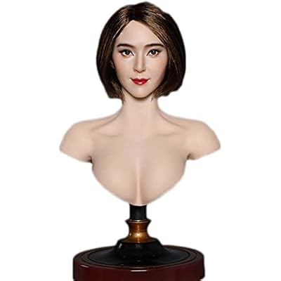 Phicen 16 Female Head Sculpt with Hair for 12 Female Body D