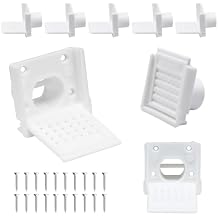 8 Pcs Beehive Entrance Reducer, White Bee Hive Entrance Gates, Portable Beehive Starter Kit, Plastic Bee Hive Entrance Reducer, Beekeeping Supplies