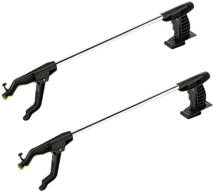 Cubii Health Handi-Reacher, Standard 24", Lightweight, Rotating, Easy-to-Use, Handy Trigger Grabber, Created for People with Restricted Grip Strength & Gripping Capabilities, Pack of 2