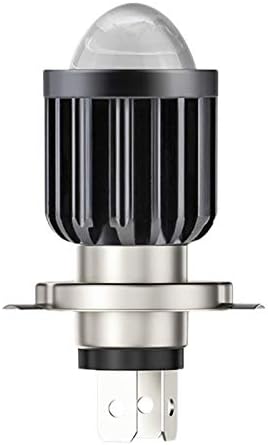H4 LED Spotlight Small Light Bulb LED Motorcycle Modified Headlight Integrated Two-Color Headlight Accessories