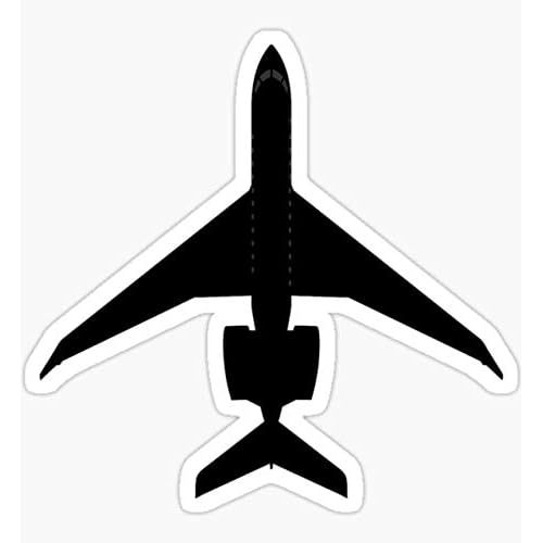 Bombardier Global 8000 - Corporate Business Jet Aircraft - Sticker Graphic - Auto, Wall, Laptop, Cell, Truck Sticker for Windows, Cars, Trucks