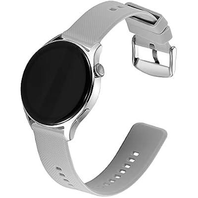 Silicone Watch Bands, Stainless Steel Buckle, Quick Release, 6 Colors to Choose, 18mm 20mm 22mm
