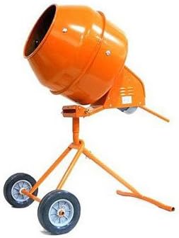 8 CU FT Portable Cement Concrete Mortar Mixer 5
